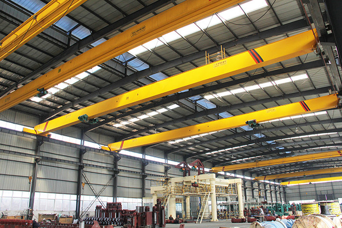 Única viga Crane Explosion Proof de viagem aéreo Q235B 1 do período 7.5m-30m