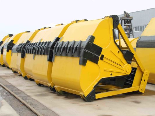 Parte superior mecânica Crane Bucket 0.5CBM de quatro cordas ~ 45CBM de grande resistência