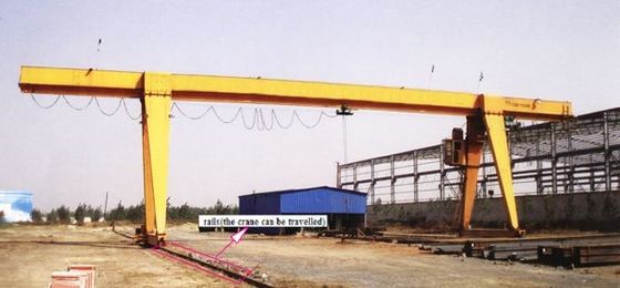 Tesouro pesado MH Tipo de controle de cabine 40m Altura de elevação Grão de pórtico de viga única
