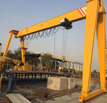 1 - 500 toneladas FEM DIN BS Standard European Style Single Beam Gantry Crane