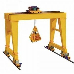 guindaste de pórtico 20t industrial com garra