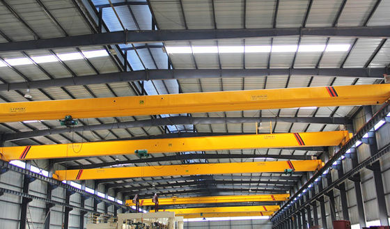 16 guindaste de ponte de 10 toneladas de 5 toneladas do armazém do guindaste Q235B do EOT de Ton Single Beam