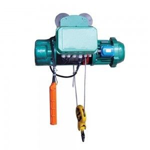 A corda do fio de 3 Ton Heavy Duty Electric iça a grua trifásica do cabo elétrico com trole