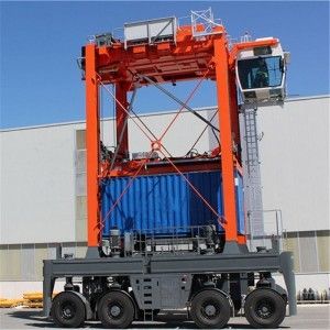 Guindaste de pórtico hidráulico transportador straddle Guindaste de contêiner RTG 6-30m de elevação