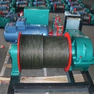 Modelo elétrico 5KN do guincho JK da corda de fio da velocidade rápida do local da mina - 100KN