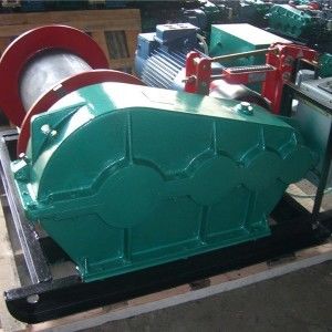 Modelo elétrico 5KN do guincho JK da corda de fio da velocidade rápida do local da mina - 100KN