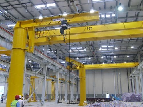 o assoalho 2000Kg - montou a posição livre Jib Crane Pendant Remote Control