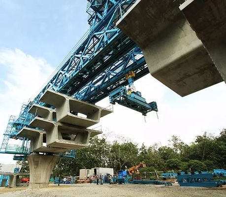 Guindaste lançador de feixe completo de montagem CE 600T Máquina de lançamento de viga de ponte