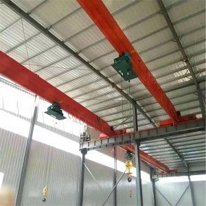 Guindaste Elétrico de Viga Única Tipo Metalúrgico LDY 9m 12m 15m Elevação