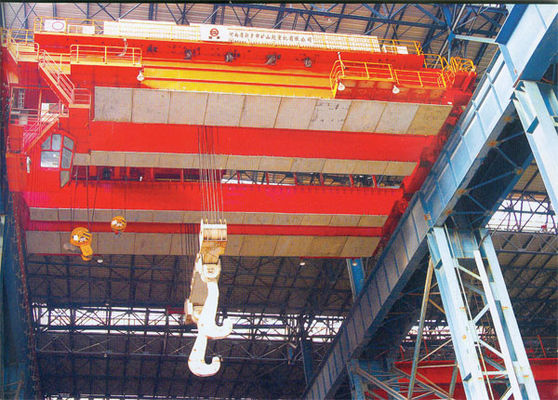 250 Ton Double Beam Ladle Overhead Crane For Steel Works