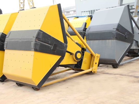 4 corda amarela Crane Grab Bucket ³ de 0,75 m tipo pesado da luz do ³ de 1 m