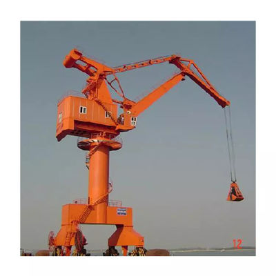 Tipo de relação quatro crescimento móvel de Crane Portal Slewing Crane 25t 45m do portal do porto