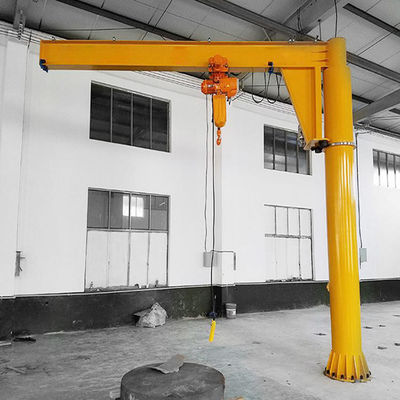 Ângulo da rotação do ° de Jib Crane 2 Ton With 360 da coluna com mecanismos de levantamento da grua