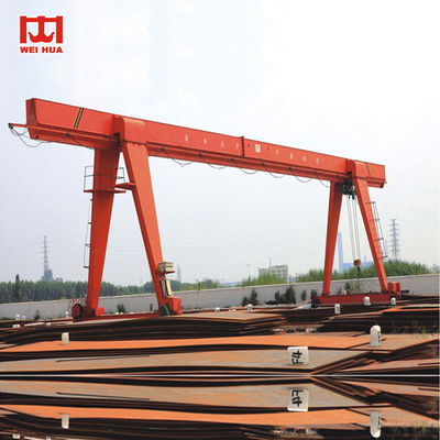 Período fábrica de Ton Gantry Crane For Concrete do guindaste de pórtico 25 do feixe de 12m - de 30m única