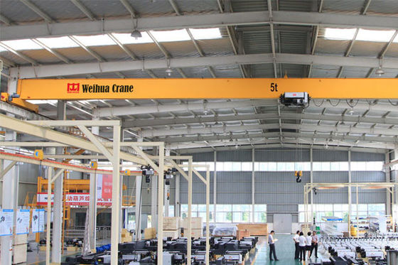 3 - 32 Ton Single Girder Overhead Crane para o armazém AC380V