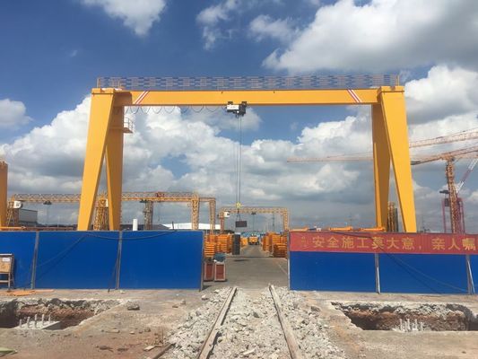 1 - 500 toneladas FEM DIN BS Standard European Style Single Beam Gantry Crane