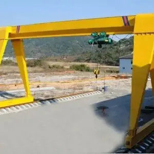 Tesouro pesado MH Tipo de controle de cabine 40m Altura de elevação Grão de pórtico de viga única