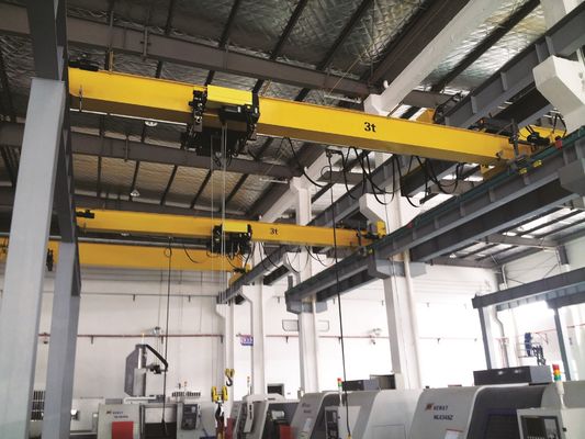 10 toneladas 20 toneladas guindastes aéreos de viga única 220V-440V 3 fases